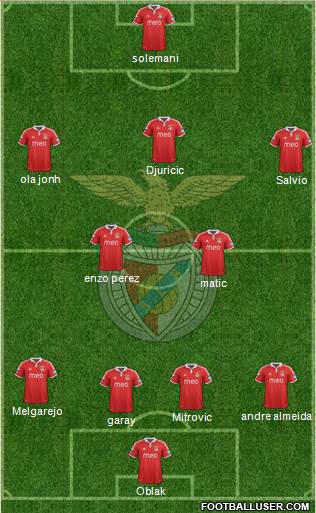 Sport Lisboa e Benfica - SAD Formation 2013