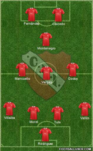 Independiente Formation 2013