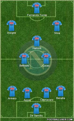 Napoli Formation 2013