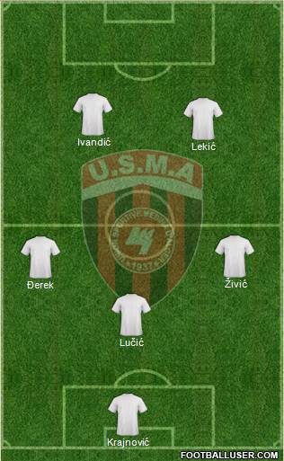 Union Sportive de la Médina d'Alger Formation 2013