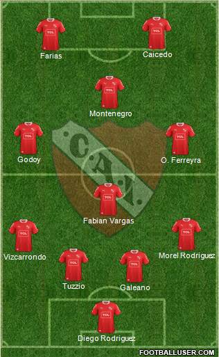 Independiente Formation 2013
