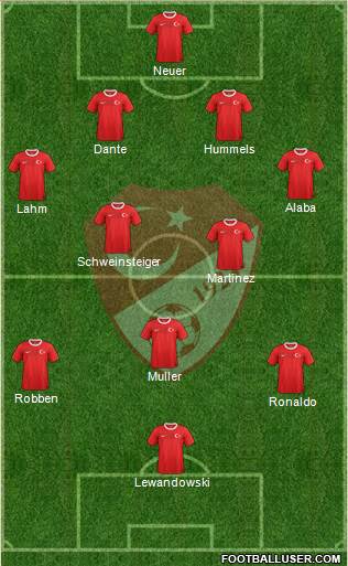 Turkey Formation 2013