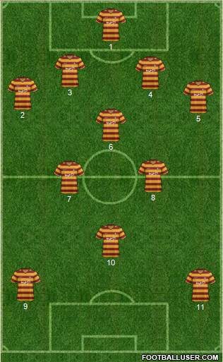 Bradford City Formation 2013