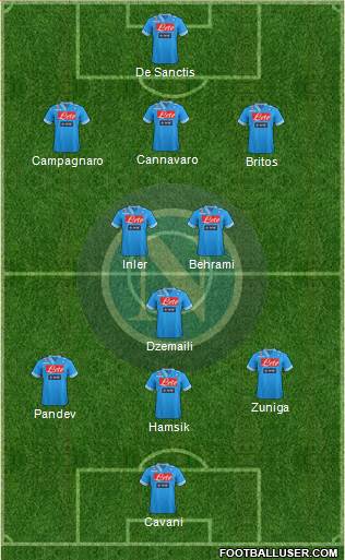Napoli Formation 2013