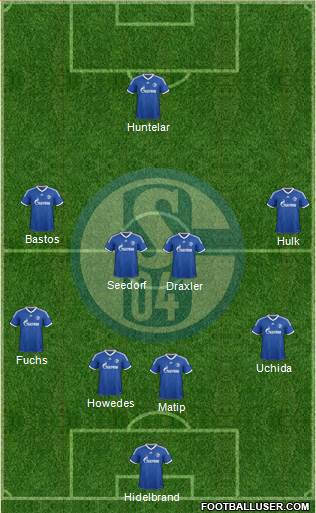 FC Schalke 04 Formation 2013