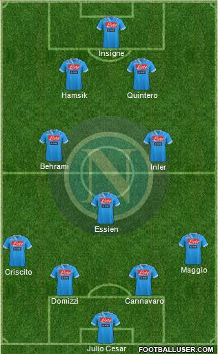 Napoli Formation 2013