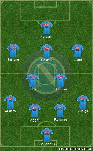 Napoli Formation 2013
