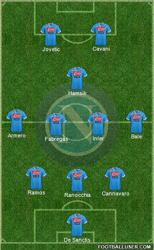 Napoli Formation 2013