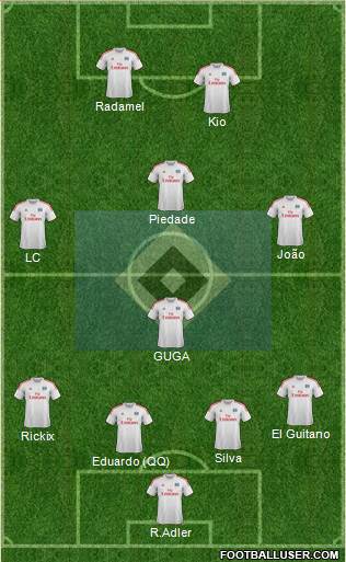 Hamburger SV Formation 2013