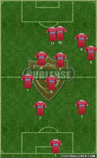 CD Ñublense S.A.D.P. football formation