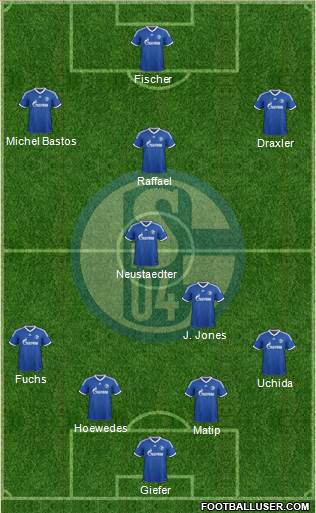 FC Schalke 04 Formation 2013