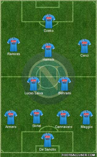 Napoli Formation 2013