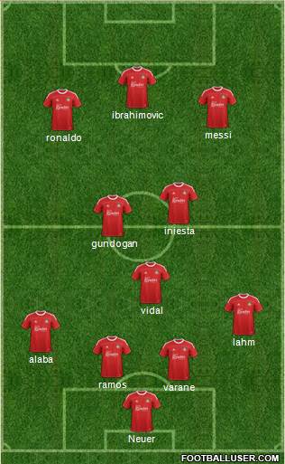 Wrexham Formation 2013