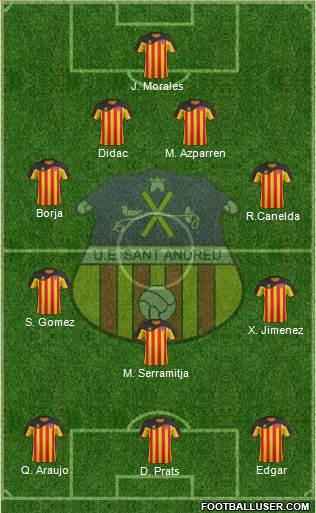 U.E. Sant Andreu Formation 2013