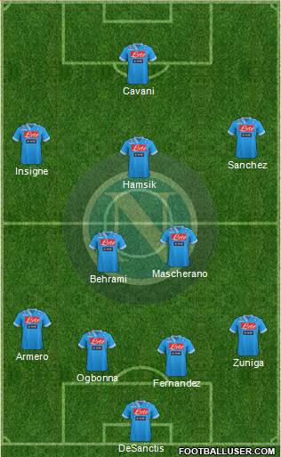 Napoli Formation 2013