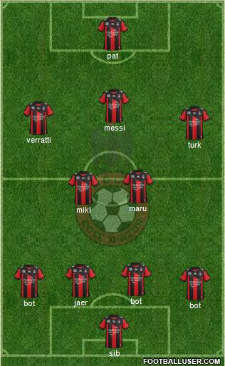 OGC Nice Côte d'Azur Formation 2013