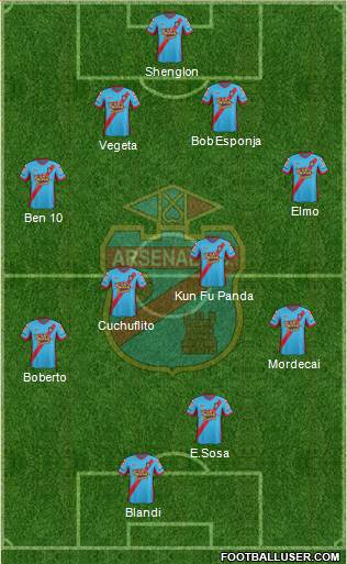 Arsenal de Sarandí Formation 2013