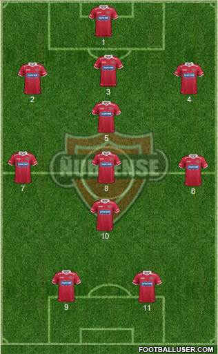 CD Ñublense S.A.D.P. football formation