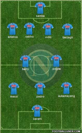 Napoli Formation 2013
