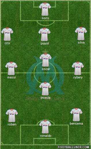 Olympique de Marseille Formation 2013