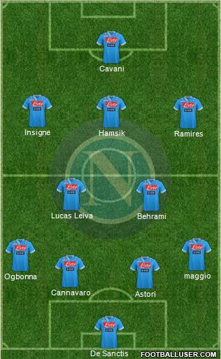 Napoli Formation 2013