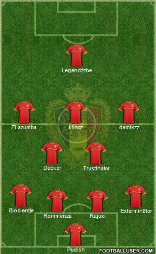 Belgium Formation 2013