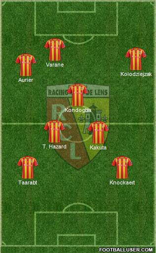 Racing Club de Lens Formation 2013