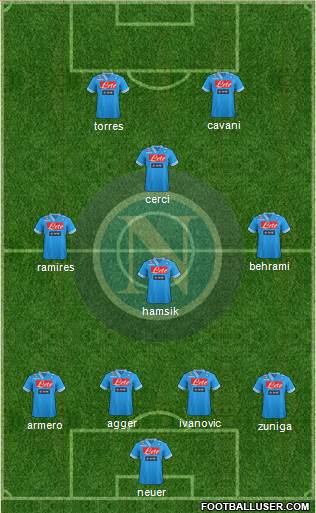 Napoli Formation 2013