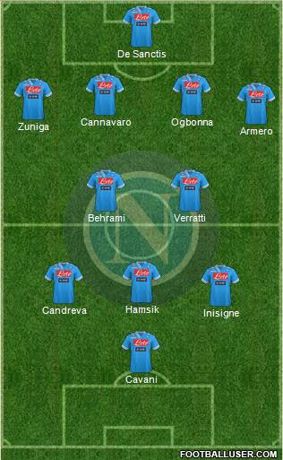 Napoli Formation 2013