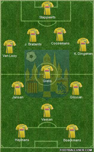 KVC Westerlo Formation 2013