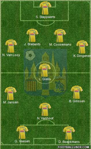 KVC Westerlo Formation 2013