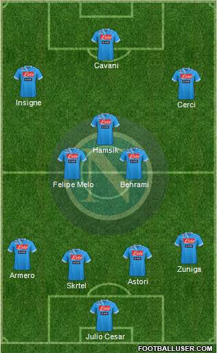 Napoli Formation 2013