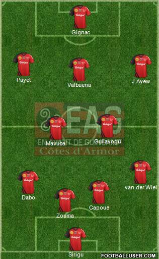 En Avant de Guingamp Formation 2013