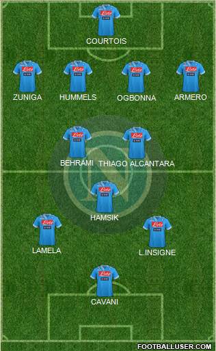 Napoli Formation 2013