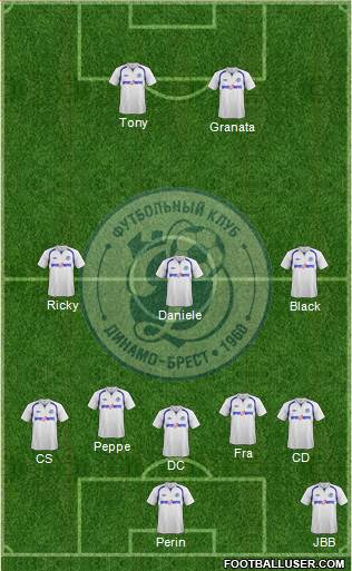 Dinamo Brest Formation 2013