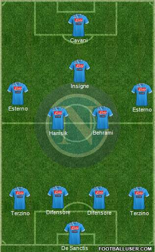 Napoli Formation 2013