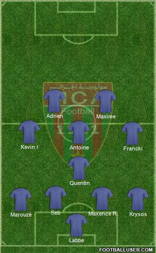 Mouloudia Club d'Alger Formation 2013