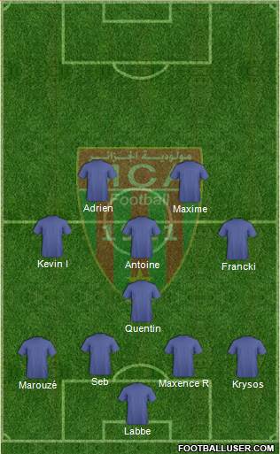 Mouloudia Club d'Alger football formation