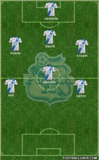 Club Puebla de la Franja Formation 2013
