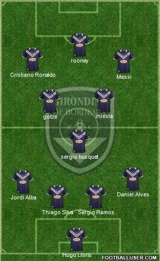 FC Girondins de Bordeaux Formation 2013