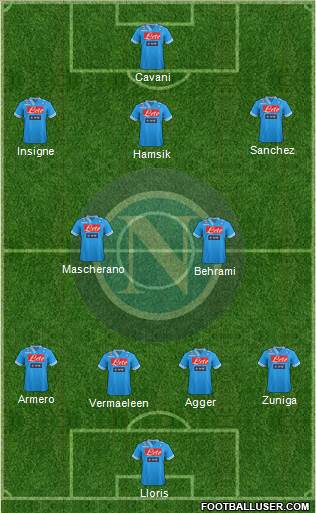 Napoli Formation 2013