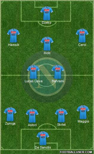 Napoli Formation 2013