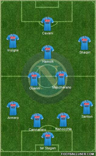 Napoli Formation 2013