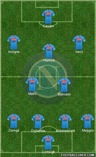 Napoli Formation 2013