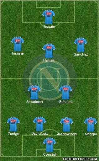 Napoli Formation 2013