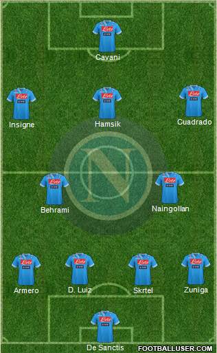 Napoli Formation 2013