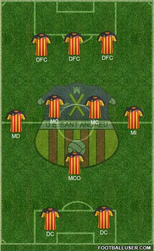 U.E. Sant Andreu Formation 2013