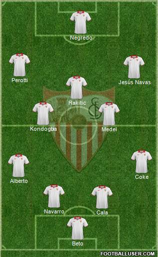 Sevilla F.C., S.A.D. Formation 2013