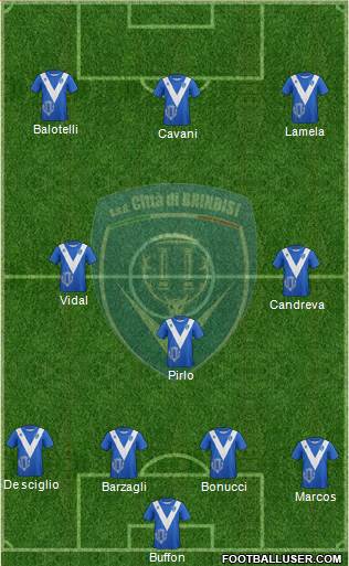 Football Brindisi Formation 2013