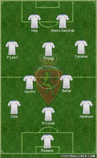 R. Zaragoza S.A.D. Formation 2013